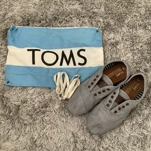 TOMS Mens Grey Shoes